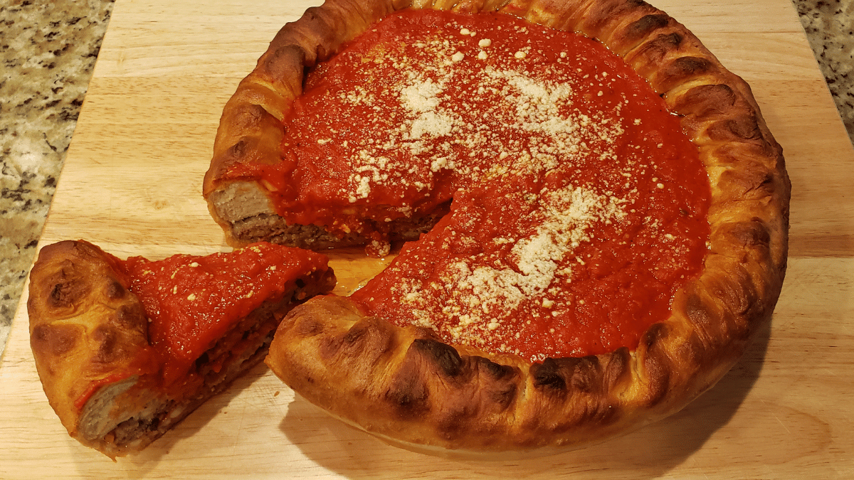 Stuffed Pizza