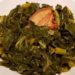 collard greens in bowl