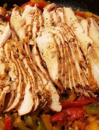 chicken fajitas