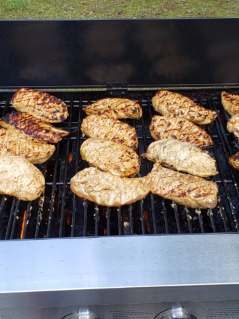 Grilled Chicken on the Grill