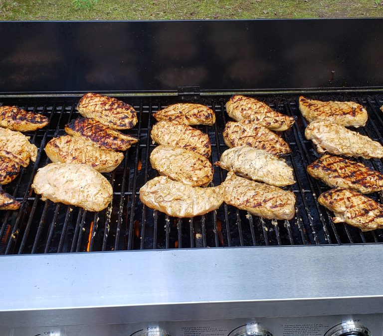 Grilled Chicken on the Grill