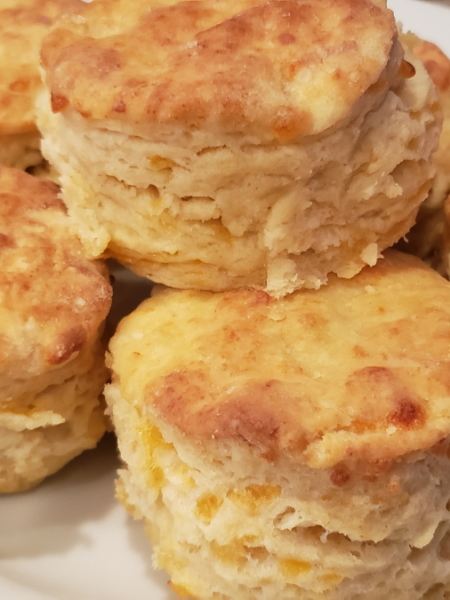 garlic and cheddar cheese biscuits